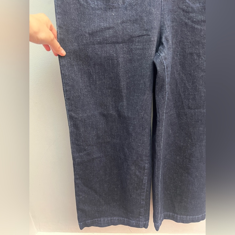 *New* JCrew Denim Jumpsuit, Size 10 - Picture 5 of 10